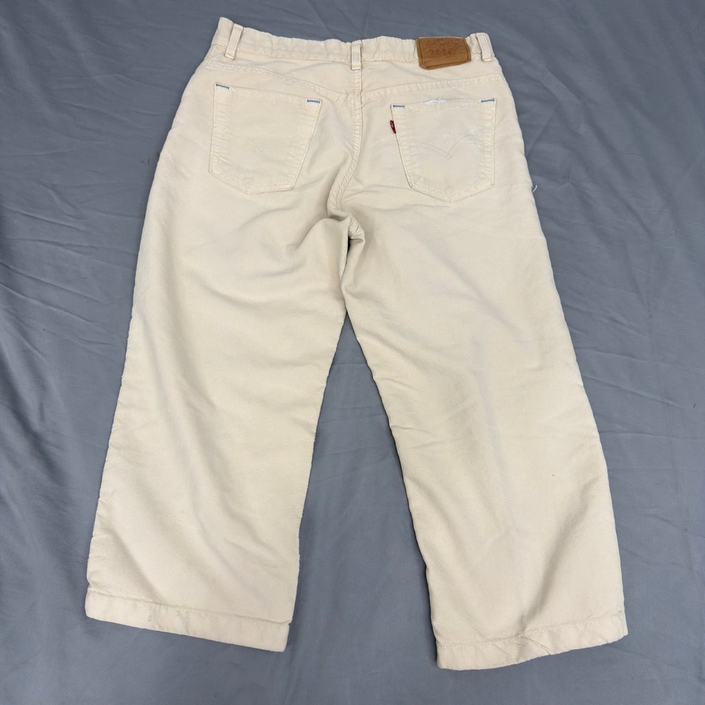 Vintage 577 Woman's Levi's‎ Ribcage Wide Leg Women's Jeans w/ measurements